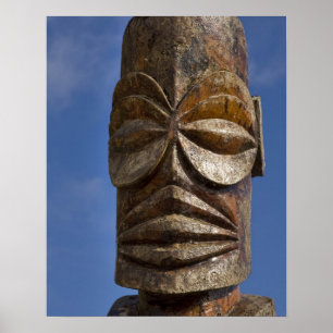 Französisch-Polynesien, Cook-Inseln, Rarotonga, Poster