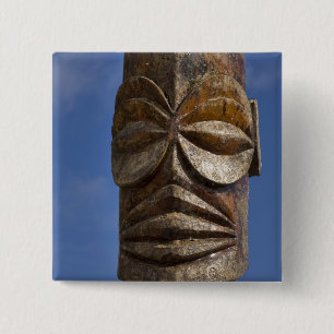 Französisch-Polynesien, Cookinseln, Rarotonga, Button