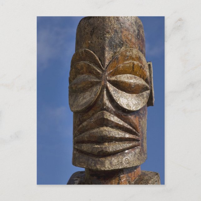 Französisch-Polynesien, Cookinseln, Rarotonga, Postkarte (Vorderseite)