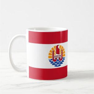 Französisch-Polynesien-Flagge Kaffeetasse