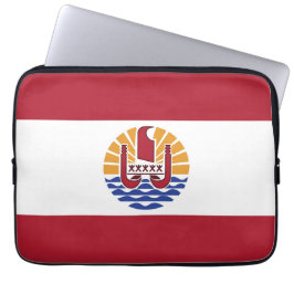 Französisch-Polynesien-Flagge Laptopschutzhülle