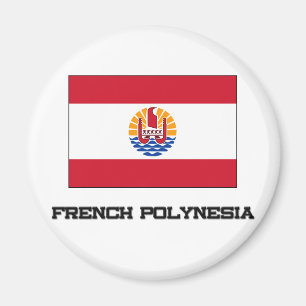 Französisch-Polynesien-Flagge Magnet