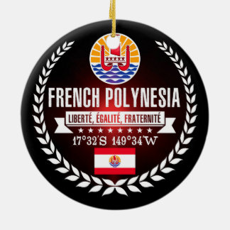 Französisch-Polynesien Keramikornament