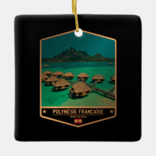 Französisch-Polynesien Keramikornament