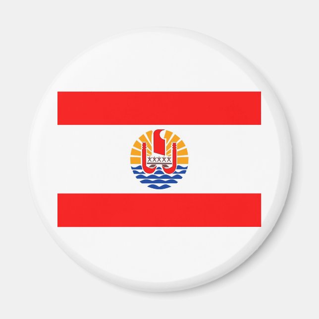 Französisch-Polynesien Magnet (Vorne)