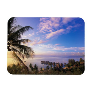 Französisch-Polynesien, Moorea. Aussicht auf die  Magnet