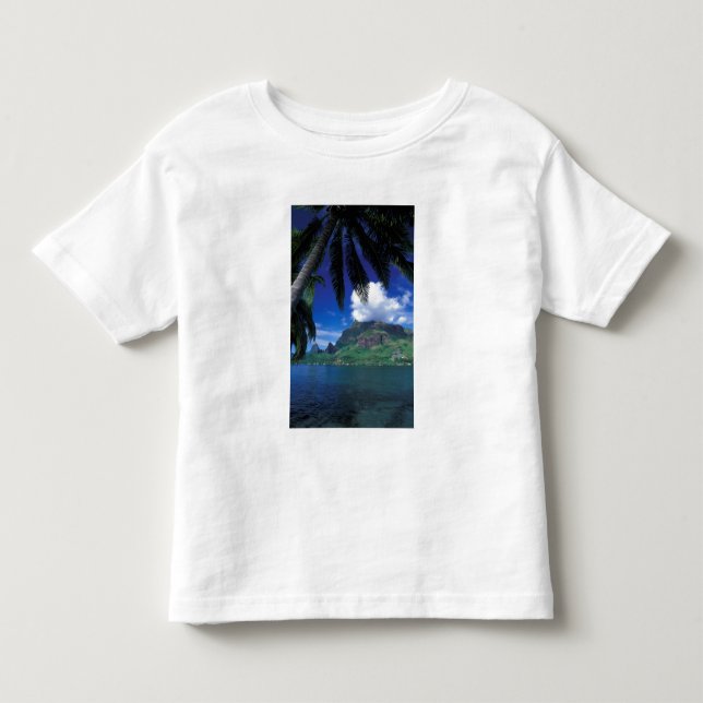 Französisch-Polynesien, Moorea. Cooks Bay.Grün Kleinkind T-shirt (Vorderseite)
