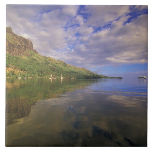 Französisch-Polynesien, Moorea. Cooks Bay. Kreuzfa Fliese