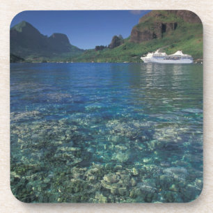 Französisch-Polynesien, Moorea. Cooks Bay. Kreuzfa Getränkeuntersetzer