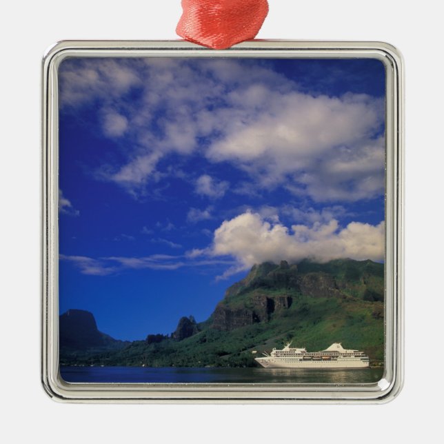 Französisch-Polynesien, Moorea. Cooks Bay. Kreuzfa Ornament Aus Metall (Vorne)