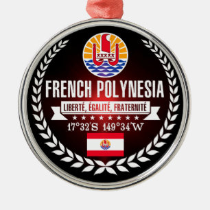 Französisch-Polynesien Ornament Aus Metall