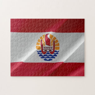 Französisch-Polynesien - Waving Flag -