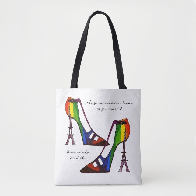 Französisch Schuhe Sie nur träumen von der Tasche (Vorderseite)