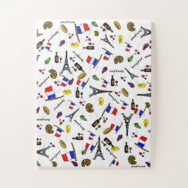 Französisch Themed Impossible Jigsaw