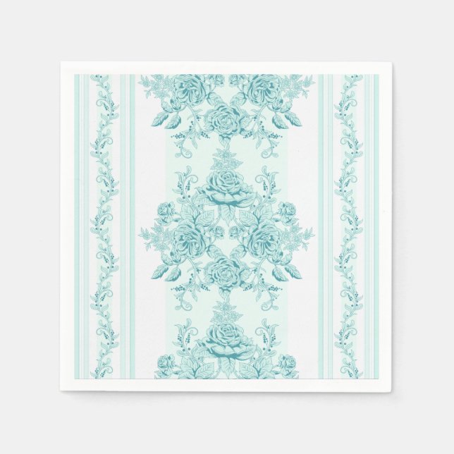 Französisch,Vintag,Shabby Chic,Muster,viktorianisc Serviette (Vorderseite)