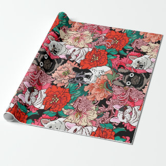 Französisch Vollblut | Großes Geburtstagsgeschenk Geschenkpapier