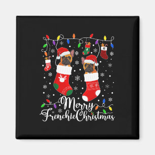 Französisch Weihnachten Französisch Bulldog Xmas P Magnet