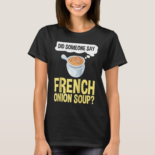 Französisch Zwiebelsuppe Rezept Mix Bowl Japanisch T-Shirt (Vorderseite)
