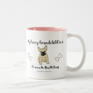 FranzösischBulldogFawn Zweifarbige Tasse