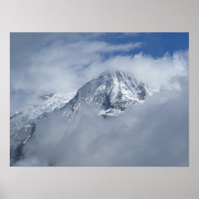 Französische Alpen Poster (Vorne)