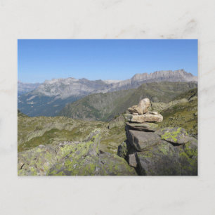 Französische Alpen Postkarte