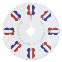 Französische Angelflagge Weihnachten