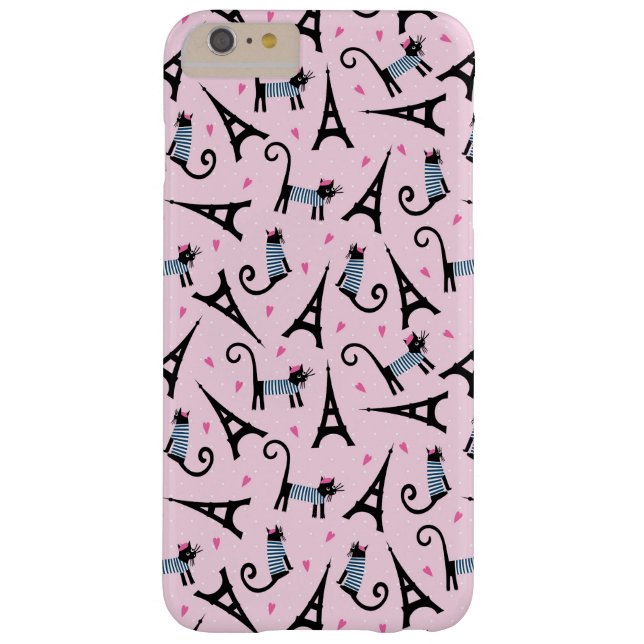 Französische Art gekleidete Katze mit Case-Mate iPhone Hülle (Rückseite)