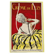 Französische Art Nouveau-Schönheit Creme de Luzy W