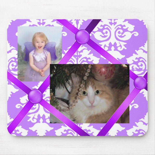 Französische ArtAnschlagbrett-Mausunterlage Mousepad (Vorne)