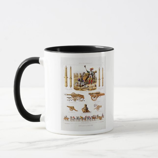 Französische Artillerie Tasse (Links)