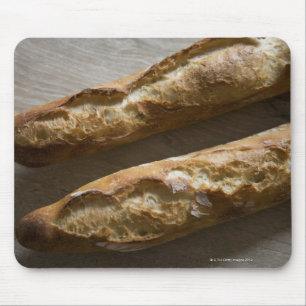 französische Baguettes, französisches Brot, nah Mousepad