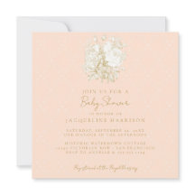 Französische Bläserei Elegante Toile Pink Gold Bab