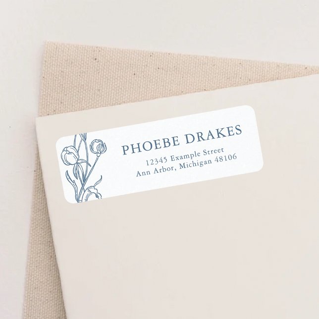 Französische Blaue Chinoiserie Blumenstrasse (Von Creator hochgeladen)