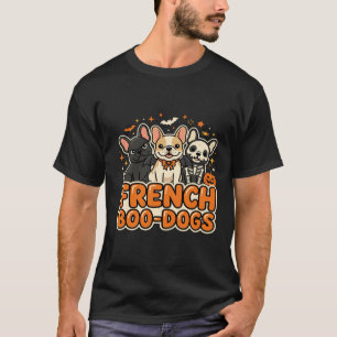 Französische Boo Hunde Halloween Französische Bull T-Shirt