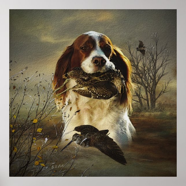 Französische Bretagne, Kunst Poster (Vorne)