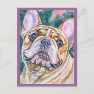 Französische Bulldog-Postkarten Postkarte