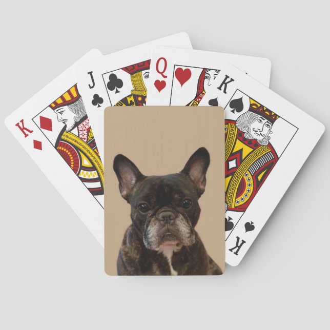 Französische Bulldog-Spielkarten Spielkarten (Rückseite)