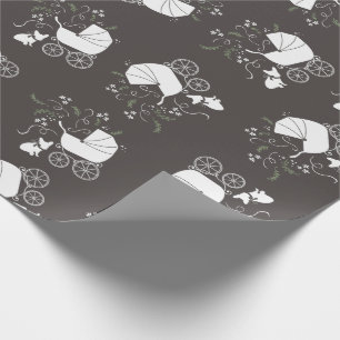 Französische Bulldog Themenparty - Babydusche neu Geschenkpapier