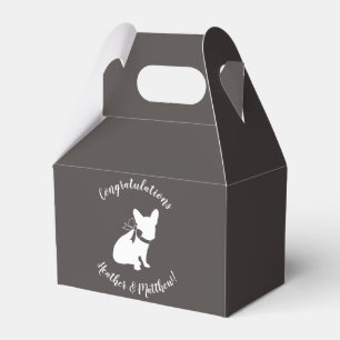 Französische Bulldog Themenparty - Babydusche neu Geschenkschachtel