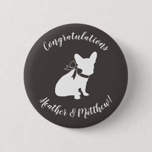 Französische Bulldog Themenparty - Babydusche neut Button
