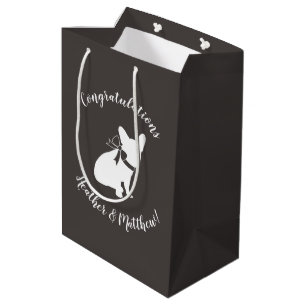 Französische Bulldog Themenparty - Babydusche neut Mittlere Geschenktüte