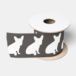 Französische Bulldog Themenparty - Babydusche neut Satinband