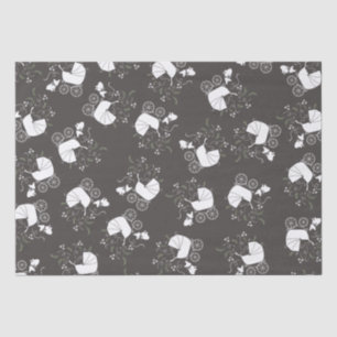 Französische Bulldog Themenparty - Babydusche neut Seidenpapier