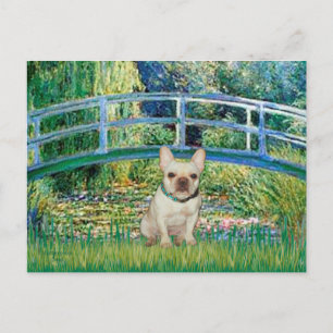 Französische Bulldogge 1 - Brücke Postkarte