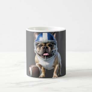 Französische Bulldogge America Football Bulldog Kaffeetasse