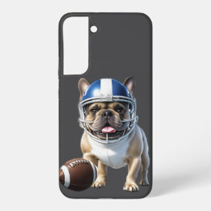 Französische Bulldogge America Football Bulldog Samsung Galaxy Hülle