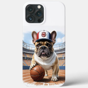 Französische Bulldogge Basketball Bulldog Vatertag Case-Mate iPhone Hülle