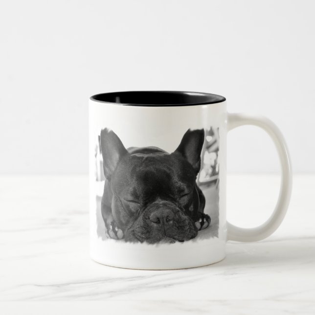 Französische Bulldogge Coffe Tasse (Rechts)