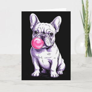 Französische Bulldogge Design Für Männer Frauen Fr Karte