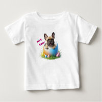 Französische Bulldogge Ei Ostern French Bulldog